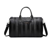 Ds UUby Victorias Secret Bolsos para mujeres, bolsos de lona, bolsos con cremallera de gran capacidad, bolsos de viaje para escuelas de trabajo (negro)（Rosado） (negro)