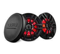 DS18 HYDRO NXL-6 - Par de altavoces coaxiales de alta gama - Altavoz marino de 2 vías con luces RGB integradas - 300 W - 100% estable a los rayos UV - Altavoces resistentes al agua - 6.5 pulgadas