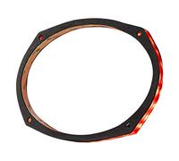 DS18 LRING69 - Anillo de Parrilla para Altavoz, se Adapta a Altavoces de 6 x 9 Pulgadas, iluminación LED RGB, Anillo acrílico, Sello hermético Marino, Compatible con módulo Remoto RGB, un Anillo