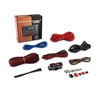 DS18 OFCKIT8 Ultra Flex Advance - Kit completo de cableado de instalación de amplificador 8 GA con portafusibles y fusible de 80 amperios, hasta 960 vatios, OFC 100% Cooper