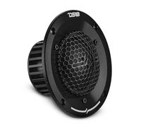 DS18 PRO-CUPOLA2 - Altavoz de rango medio de cúpula suave de 4 pulgadas, 300 W máximo, 4 ohmios, imán de neodimio, cuerpo de aluminio, bobina de voz KSV de 2 pulgadas, sonido de alta fidelidad para