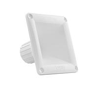 DS18 pro-h44 cuerpo de cuerno de tweeter de controlador de cuadrado universal blanco Twist on/apagado fácil instalación, juego de 1 (Blanco)