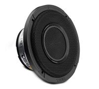 DS18 Pro-HY6.4MSL - Altavoz híbrido de Rango Medio para Coche de 6.5 Pulgadas con Controlador Integrado y Parrilla incluidos, 300 W máximo 150 W RMS 4 ohmios (1 Altavoz)