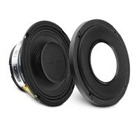 DS18 PRO-HY6MSL - Altavoz híbrido de Rango Medio para automóvil de 6.5 Pulgadas con Controlador Integrado y Parrilla incluidos, 300 W máximo 150 W RMS, 8 ohmios (1 Altavoz)