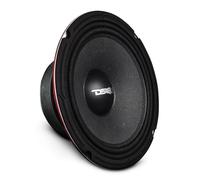 DS18 Pro-X8.4M - Altavoz de 8 Pulgadas, Rango Medio, Cesta de Acero Rojo, 550 W máximo, 275 W RMS, 8 ohmios, Altavoces de Puerta de Audio Sistema de Sonido estéreo de Coche o
