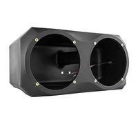 DS18 SLG-UDSD6 Polaris Slingshot - Carcasa para Debajo del Tablero para subwoofer 2X 6.5 - Carcasa vacía Doble - Fácil de Instalar - Compatible con Slingshots 2015+