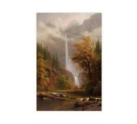 DSAHOZUD Albert Bierstadt (40) pósteres artísticos en lienzo para decoración de pared, hogar, bar, restaurante, garaje, cafetería, logotipo, regalo, 40 x 60 cm