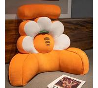 DSAoTeng Almohada de lectura de dibujos animados para sentarse en la cama para adultos, cojín de respaldo de terciopelo de cristal Kawaii, soporte lumbar, multiusos, cabecero de cama, para leer