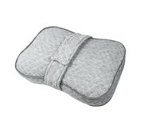 DSAoTeng Almohada de rodilla refrescante para personas que duermen de lado, almohada de pierna de algodón PP suave con correa, cojín ergonómico de apoyo para el embarazo entre las piernas para aliviar