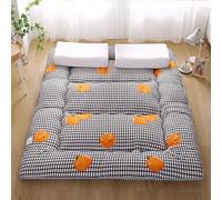 DSAoTeng Colchón de futón japonés - Colchón tatami plegable grueso de tamaño individual, almohadilla de dormir acolchada enrollable, futón portátil para sala de estar, dormitorio, cama de invitados