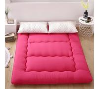 DSAoTeng Colchón de futón japonés - Colchón tatami plegable grueso de tamaño individual, almohadilla de dormir acolchada enrollable, futón portátil para sala de estar, dormitorio, cama de invitados
