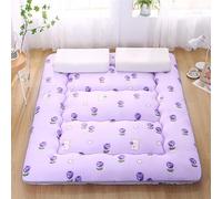DSAoTeng Colchón de futón japonés - Colchón tatami plegable grueso de tamaño individual, almohadilla de dormir acolchada enrollable, futón portátil para sala de estar, dormitorio, cama de invitados