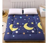 DSAoTeng Colchón de futón japonés - Colchón tatami plegable grueso de tamaño individual, almohadilla de dormir acolchada enrollable, futón portátil para sala de estar, dormitorio, cama de invitados