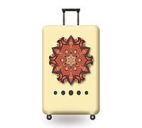 DSAoTeng Funda estampada para equipaje, funda elástica para maleta, funda gruesa de elastano, resistente a los arañazos, lavable, antipolvo para viajes de negocios, cruceros por el aeropuerto, #6, S