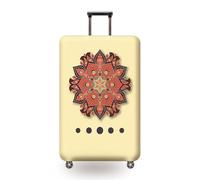 DSAoTeng Funda estampada para equipaje, funda elástica para maleta, funda gruesa de elastano, resistente a los arañazos, lavable, antipolvo para viajes de negocios, cruceros por el aeropuerto, #5, S