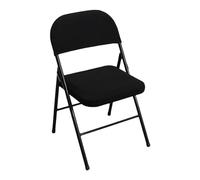 DSAoTeng Juego de funda plegable para asiento y respaldo de silla de comedor, funda elástica de jacquard de color sólido, protector elástico a prueba de polvo, extraíble y lavable para el hogar