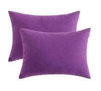 DSAoTeng Paquete de 2 almohadas pequeñas - 11 x 7 pulgadas de microfibra mini almohada de viaje para cuello, rodilla, soporte lumbar, suave, lavable, para mascotas, gatos, perros, cojín para dormir