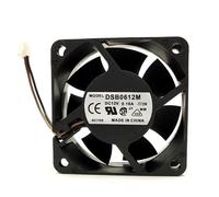 DSB0612M DC12V 0.14A 6CM 60x60x25mm 2-wire silent power supply cooling fan