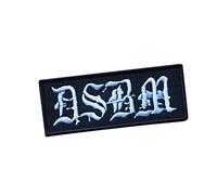 DSBM, Redrum, Punk Rock, Death Metal, Horror, Make a Change, Lifelover, Happy Days, Depressive Black Gris, Austere - Accesorio de recuerdo bordado para planchar