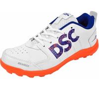 DSC Beamer Cricket Shoes | Fluro Orange/White | For Boys and Men | Light Weight | Durable | 10 UK, 11 US, 44 EU