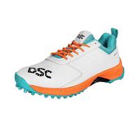 DSC Jaffa 22 Cricket Shoes for Men and Boys UK-6 EU-40 White-Orange
