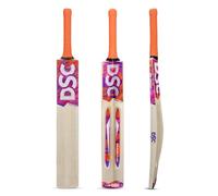 DSC Wildfire Volcano Cricket Bat, Men's, Beige & Purple, Short Handle