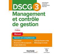DSCG 3 Management et contrôle de gestion: Manuel