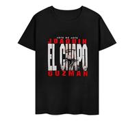 DSCXSD Draught JHC Joaquin Guzman El Chapo T-Shirts Black