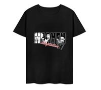 DSCXSD Heaven-17-T-Shirt-oversized-t-shirts-shirts-graphic-tees-Short-t-shirt-quick-drying-t Black