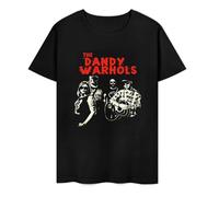 DSCXSD Limited The Dandy Warhols American Garage Music Retro Graphic T-Shirt S-4XL. Black XS