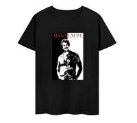 DSCXSD LIUGONG Magnum P. I Tom Selleck Retro Television Show T Shirt
