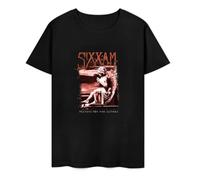 DSCXSD LONU Sixx Am Prayers for My Dead Band T-Shirt à Col Rond Taille L, Couleur 16, XL