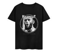 DSCXSD Promo-Khamzat-and-Chimaev-One-Good-Smesh-Men-s-Basic-Short-Sleeve-T-Shirt-Fisticuffs-Vintage Black Black