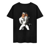 DSCXSD Sailor Man Gay T-Shirt Male Friend Lovers Tom of Finland Leather Jacket 5543