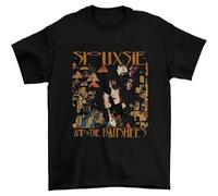 DSCXSD Siouxsie and The Banshees T Shirt Black Cotton Black Black L