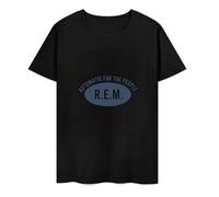 DSCXSD Streets R.E.M Automatic for The People Mens Organic Grey T Shirt Grey