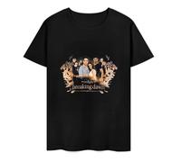 DSCXSD Twilight Saga Breaking Dawn - Cast and Leaves Female T-Shirt Black
