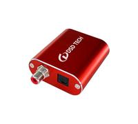 DSD TECH SH-AU02A USB a TOSLINK Soporte de adaptador de audio SPDIF coaxial 96K 24Bit
