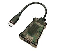 DSD TECH SH-G01C Aislador USB-C 480M de alta velocidad (0,5FT)