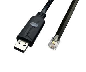 DSD TECH SH-RJ12C Cable serie USB a RJ12 6P4C RS232 para APC PDU ATS(5.9FT/1.8M)
