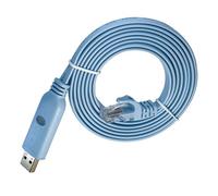 DSD TECH SH-RJ45A USB a RJ45 Cable de consola con chip FTDI para Cisco NETGEAR Routers/Switches Soporte Windows Linux Mac OS