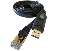 DSD TECH SH-RJ45E Cable USB a consola con chip CH340C para conmutadores de enrutadores 1.8M / 5.9FT