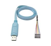 DSD TECH SH-U09BL USB para TTL Serial Cable con CP2102N Chip 1.2M/4FT