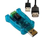 DSD TECH SH-UR01A Controlador de relé USB para computadora y computadora portátil(1CH)