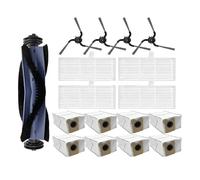 DSDBDNN Compatible con el robot aspirador C10, rodillo principal, cepillo lateral, filtro HEPA, bolsas for polvo, accesorios, piezas de repuesto