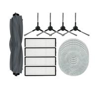 DSDBDNN Compatible con L10s Pro Gen 2 Robot Aspirador Piezas de Repuesto Cepillo Lateral Principal Filtro de Mopa