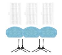 DSDBDNN Compatible con Nedis WIFIVCB01, piezas de aspiradora, cepillo lateral, filtro, mopa, paño, bolsa lateral, accesorios, aspiradoras for el hogar, robot.