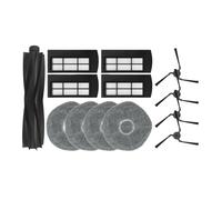DSDBDNN Compatible con X9 Pro Robot Aspirador Piezas de Repuesto Rodillo Principal Cepillo Lateral Filtro HEPA Mopa Paño Almohadilla Accesorios