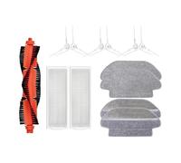 DSDBDNN Compatible con Xiaomi Mijia STYTJ02YM 2S/3C Conga 3490 V2 PRO/V3 SE Piezas de repuesto Cepillo lateral principal Filtro Mopa Paño