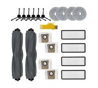 DSDBDNN Kit de accesorios de repuesto compatible con el robot aspirador L20 Ultra, cepillo lateral principal, filtro HEPA, paño de fregona, bolsas for el polvo